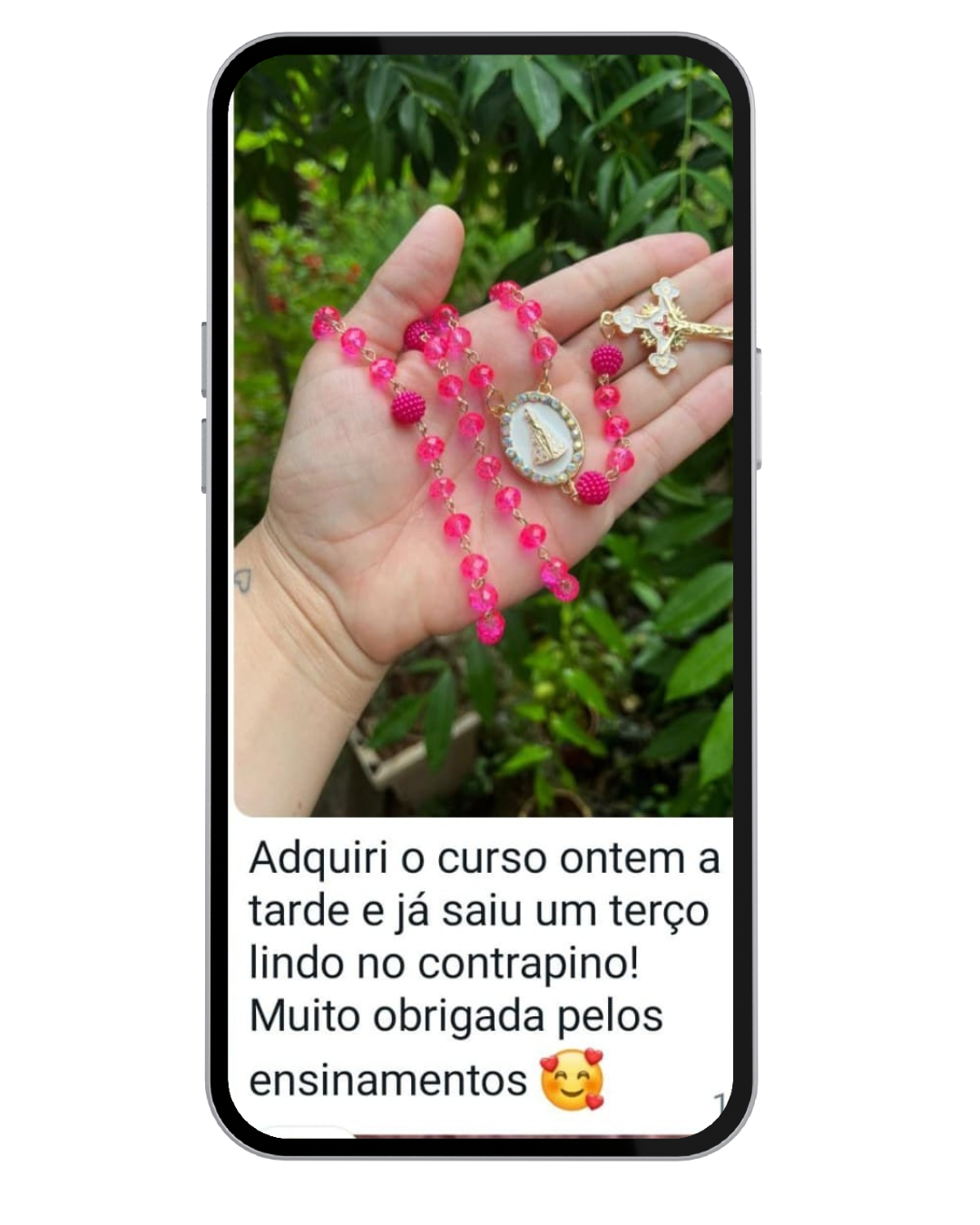 "Primeiro dia de curso já conseguiu produzir um terço"