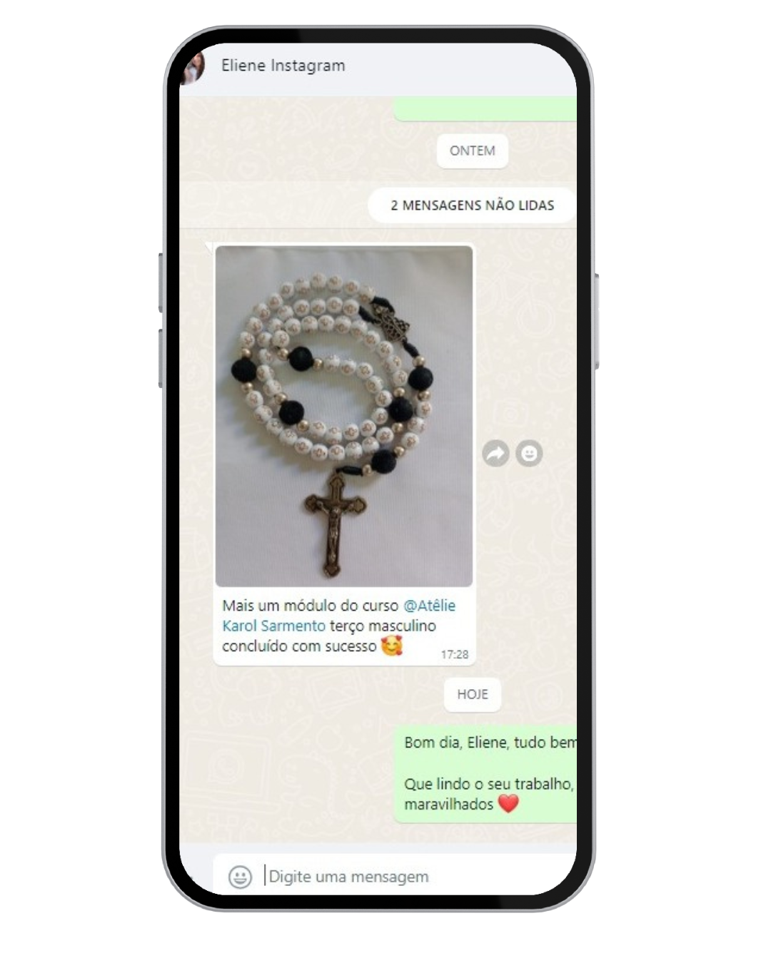 "Assistiu um módulo e já produziu um terço"